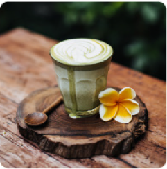 CÔNG THỨC PHA CHẾ MATCHA LATTE PUDDING CHUỐI